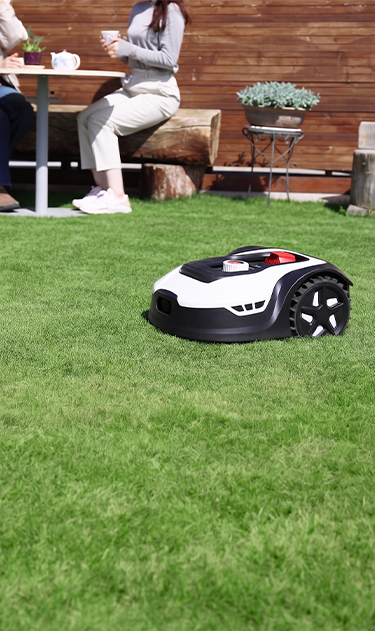 ロボット芝刈機 ｜ワイヤー不要・AI自動芝刈り｜HAIGE