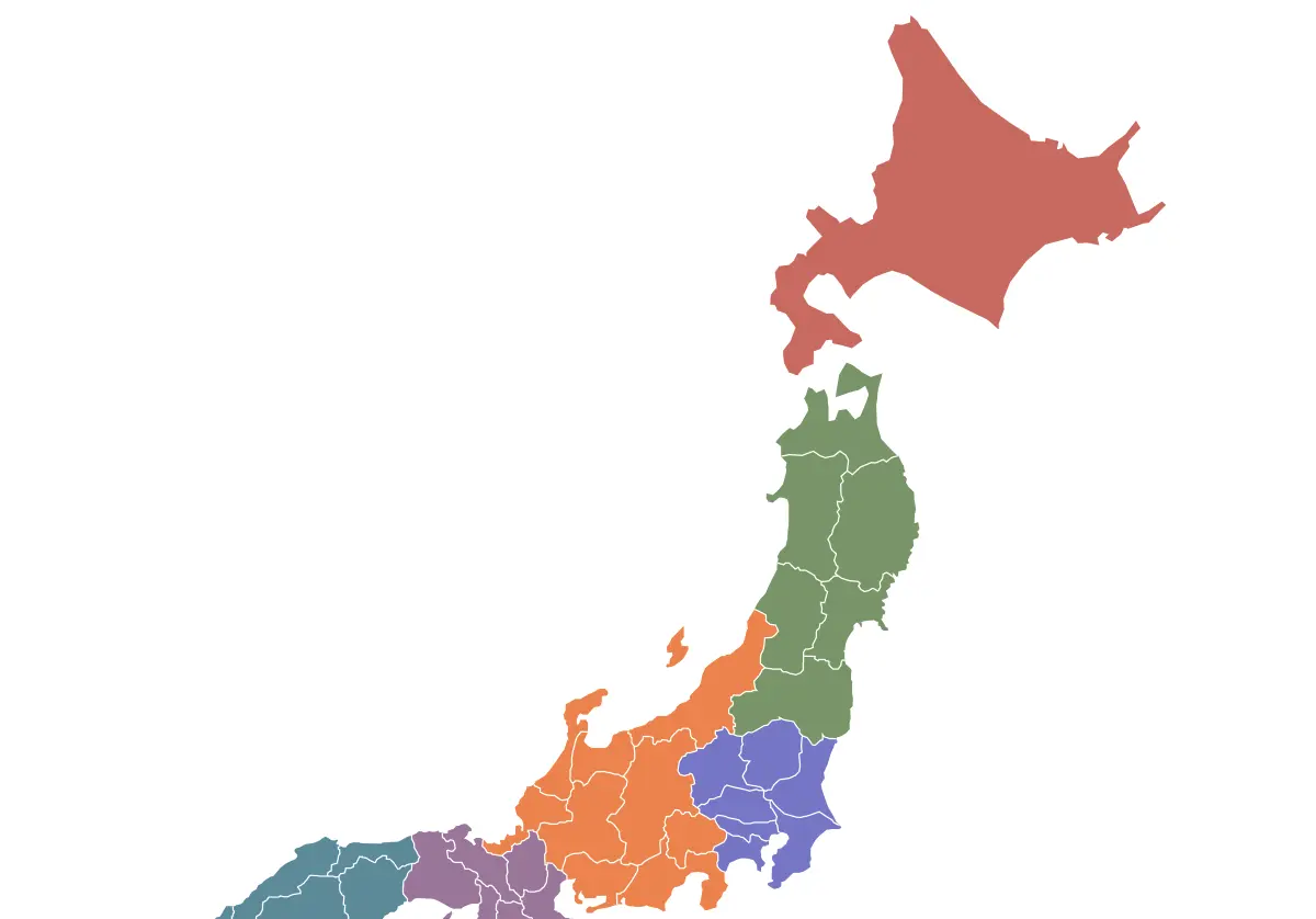 日本地図