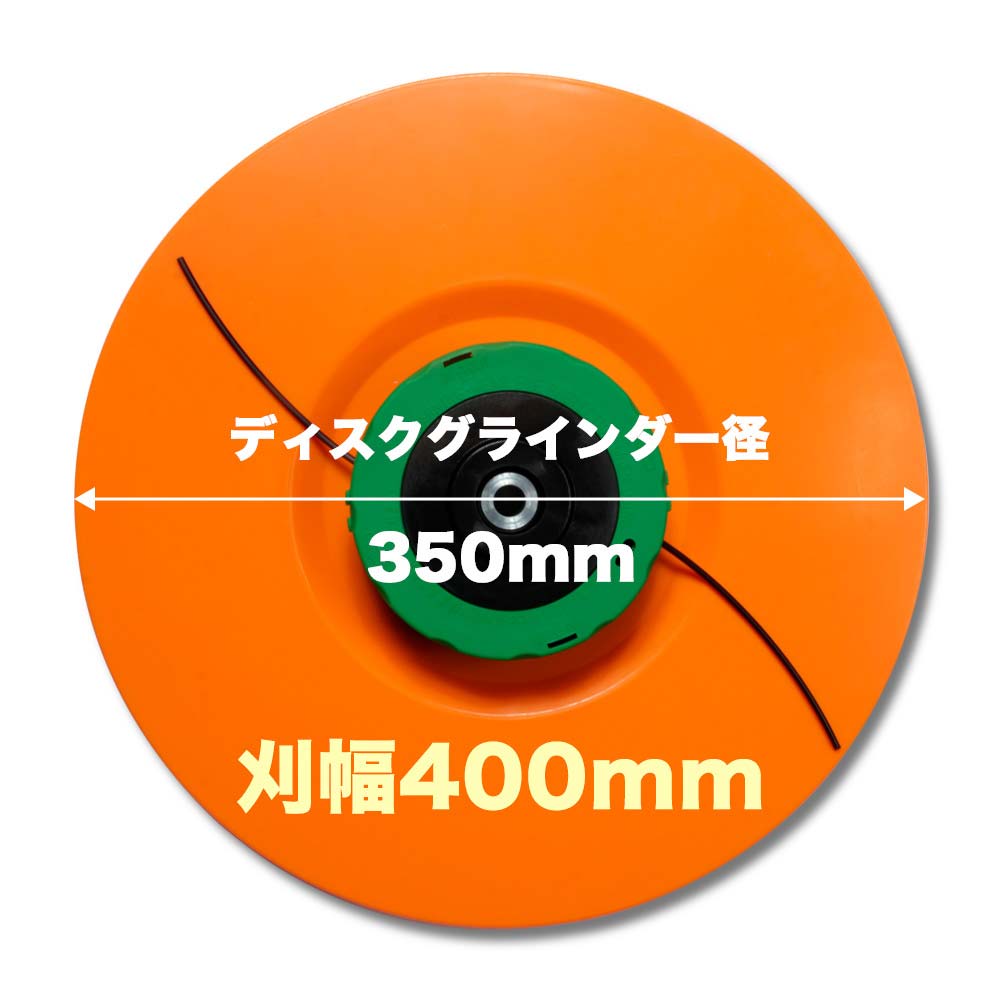 プラッター楽ネオ350 刈払機 草刈機 ナイロンカッター 刈幅400mm Ptrn 350 農業機械 草刈機 刈払機 オプション 公式 ハイガー産業オンラインショップ